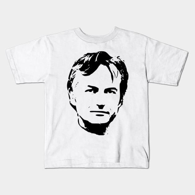 Richard Dawkins Kids T-Shirt by Nerd_art